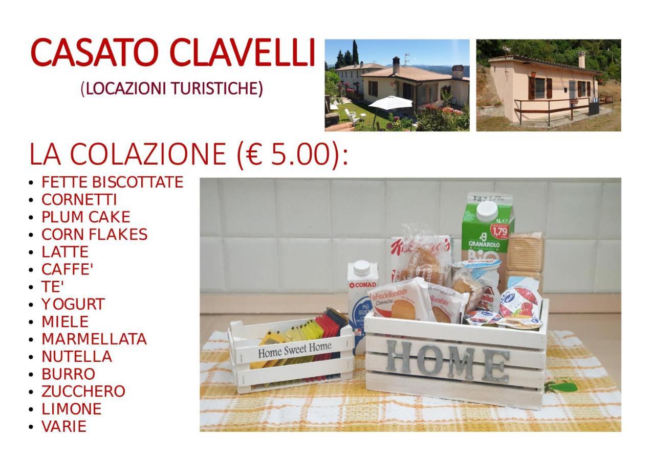 Willa Casato Clavelli 1 Collestatte Zewnętrze zdjęcie